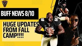Colorado Football Buzz: Camp Highlights, Award-Winning Players, & New Roster Additions!