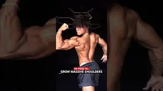 Do these to grow massive shoulders // dumbbells only