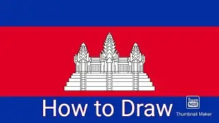How to Draw: Cambodia🇰🇭