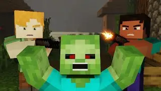 i Hate Zombies - Alex and Steve Life (Minecraft Animation)