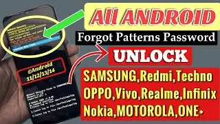 Unlock Android Phone Password Without Losing Data | How To Unlock Phone if Forgot Password June 2024