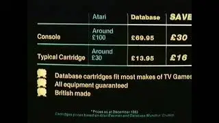 Database (Voltmace, 1982) UK TV ad
