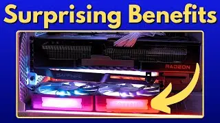 Yes, You SHOULD Put Fans Under Your GPU (Here's the Data)