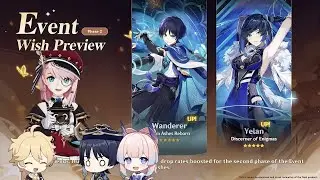 WANDERER & YELAN BANNERS CONFIRMED! (3.8-4.0) | Genshin Impact