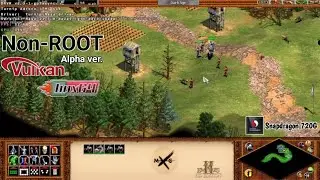 Age of Empires 2 HD The Forgotten on android - Box64droid Native ver | Gameplay - Snapdragon 720G
