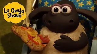 La Oveja Shaun 🐑 Fiesta de pizza 🐑 Dibujos animados para niños