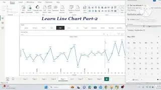 How to create line chart advance part 2 with clear voice