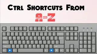 ctrl A to Z shortcut keys | computer Shortcut keys