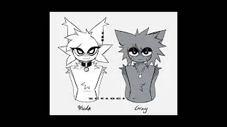 wenda x gray in sprunki incredibox amv