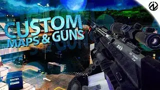 MW2 Custom Maps & Guns! (IW4X Modded Trickshotting)