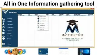 All in one information gathering tool step by step practical tutorial #Masterscyber
