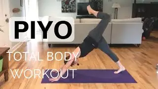 60 MIN Total Body Workout PiYO #64 | Yoga Flow at Home No Equipment Low Impact