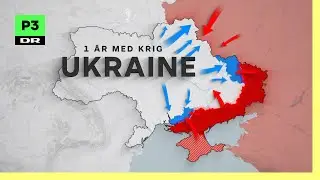 Hvad er der sket på et år med krig i Ukraine?