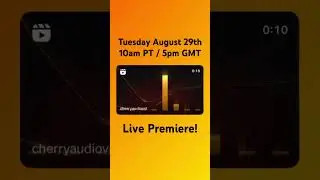 Cherry Audio Harmonia Synthesizer Live Premiere! 