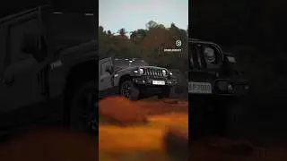 Mahindra THAR Off Road Status🔥🖤 💯% Made In India Video Credits:- @THARLOVER.FF7 #trending #shorts