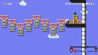 Thwomp Springs (Super Mario Maker)