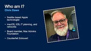 A Contemporary Wi-Fi Toolkit for Apple System Administrators – Chris Dawe