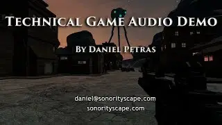 Wwise - Unity | Technical Sound Design | Custom Level by Daniel Petras