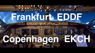 [X-Plane 11.52r1]  Frankfurt (EDDF) -  Copenhagen (EKCH) on VATSIM.