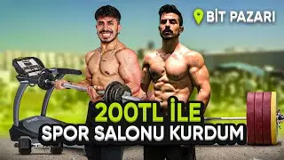 Bit Pazarında 200 TL 'ye Spor Salonu Kurdum