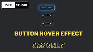 Button Border Animation | with css | Web Studio