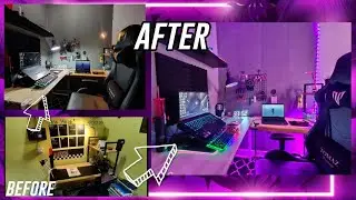 My Room Makeover W/ Desk D.I.Y | Minimalist ke Gaming? (MALAYSIA)