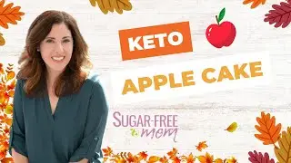 Low Carb Keto Apple Cake (Gluten Free, Nut Free)