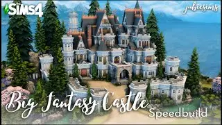 Big Fantasy Castle | Sims 4 Speedbuild | ASMR