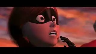 The Incredibles - The Incredibles vs. Syndrome with Cartoon SFX (Without Elmo In GL/Explosion)