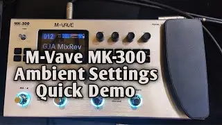 M-Vave MK-300 Quick Ambient Demo by @jam_nineworkz Jam Bumanlag