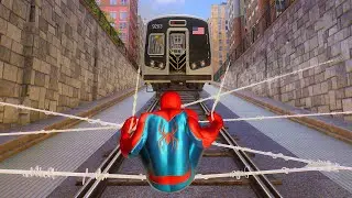 Can you stop the train in Spider-Man 2?