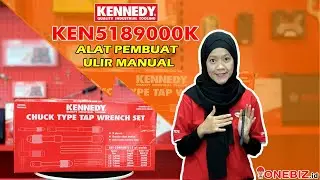 ALAT PEMBUAT ULIR MANUAL | Jual Kennedy KEN5189000K 2.0-8.0mm UK CHUCK TYPE TAP WRENCH SET 5-PCS