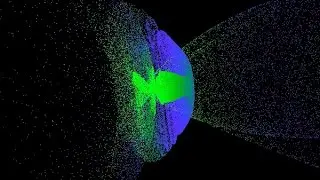 Parallel CUDA Black-hole Particle Simulation
