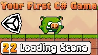 Unity C# Basic :: Part 22 :: Create Loading Scene with Load Scene Async