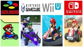 EVOLUTION OF MARIO KART GAMES #nintendo #mariokart #gameplay #gaming #games #game #gaming #retro