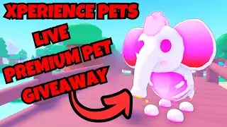 Live Premium pet Giveaways in Roblox Xperience pets