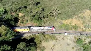 Drone View of Union Pacific 1111 Employee Special