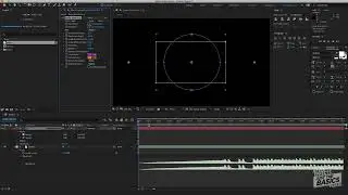 After Effects: Using the audio waveform tool with masks