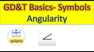 GD&T Angularity in Tamil | How to measure Angularity | Angularity explain in Tamil