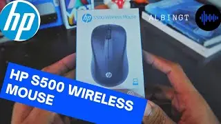 HP S500 wireless mouse/unboxing