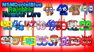 MSMDanielBlue Rainbow Number Lore : 41 - 60 (Official)