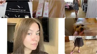 ВЛОГ! НОВОСТИ / ДЕЛАЕМ ЧОКЕР/ МЫ В МОСКВЕ / ПОКРАСИЛА ВОЛОСЫ / КРАСИВАЯ ФИГУРА
