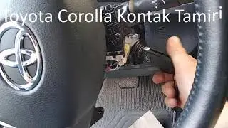 Toyota Corolla kontak sıkıştı anahtar dönmüyor arızası 10 dakikada nasıl tamir edildi?