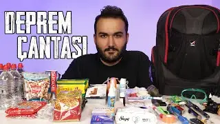 EN DETAYLI DEPREM ÇANTASINI HAZIRLADIK!