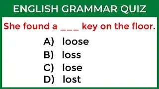 Mixed English Grammar: Can You Pass This Test? #challenge 7