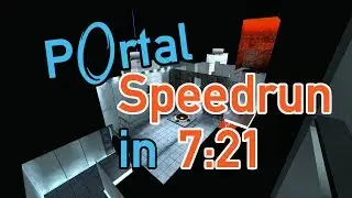 Portal Speedrun (Out of Bounds) in 