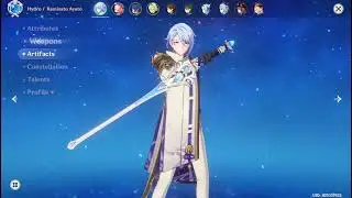 Testing FINALE OF THE DEEP On Ayato - [Genshin Impact]
