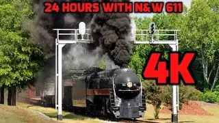 24 Hours With N&W 611 "Fired Up" Photo Charter