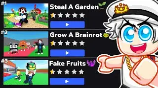 I Tried FAKE COPIES of FAMOUS Roblox Games..