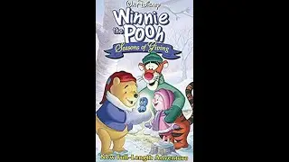 Opening to Winnie the Pooh: Seasons of Giving 2001 VHS